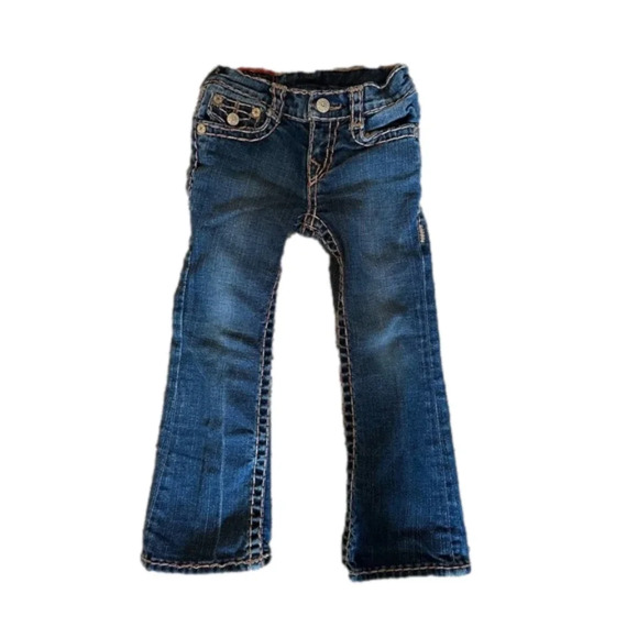 Girls Size 4 True Religion Billy Super T Jeans - Picture 1 of 4